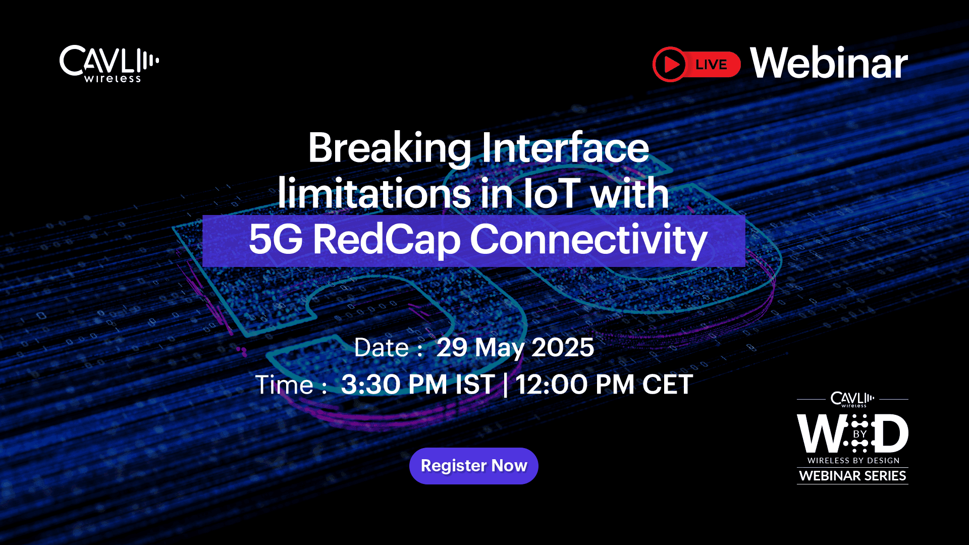 Webinar: Breaking IoT Limits with 5G RedCap Connectivity