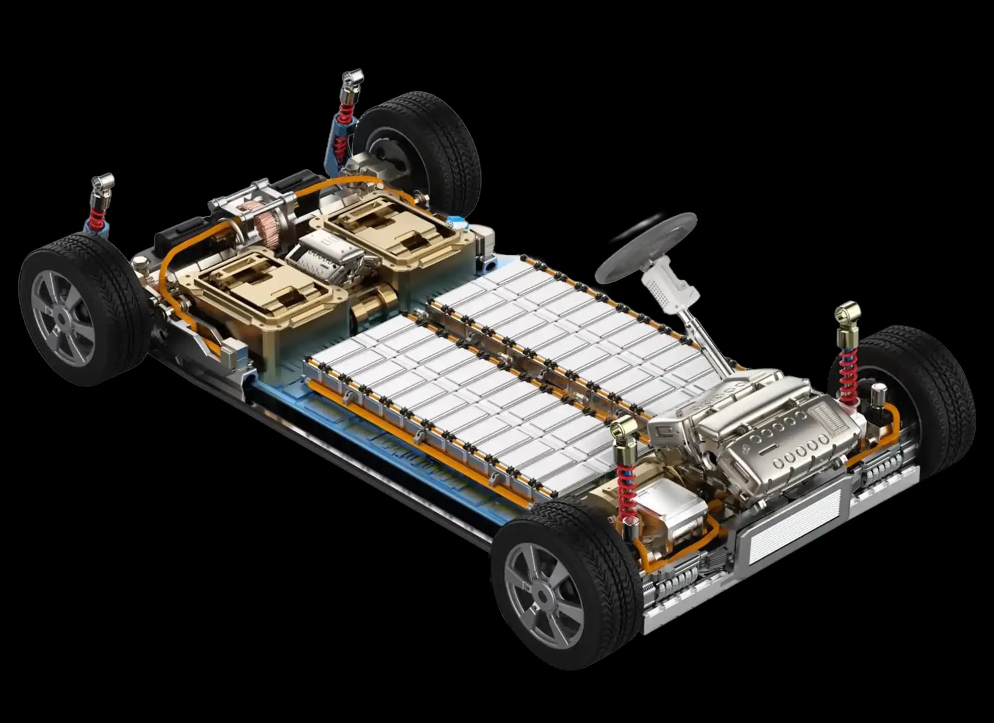 Cellular Battery Management System (BMS) car