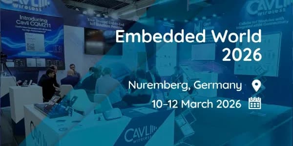 Cavli Wireless at Embedded World 2026