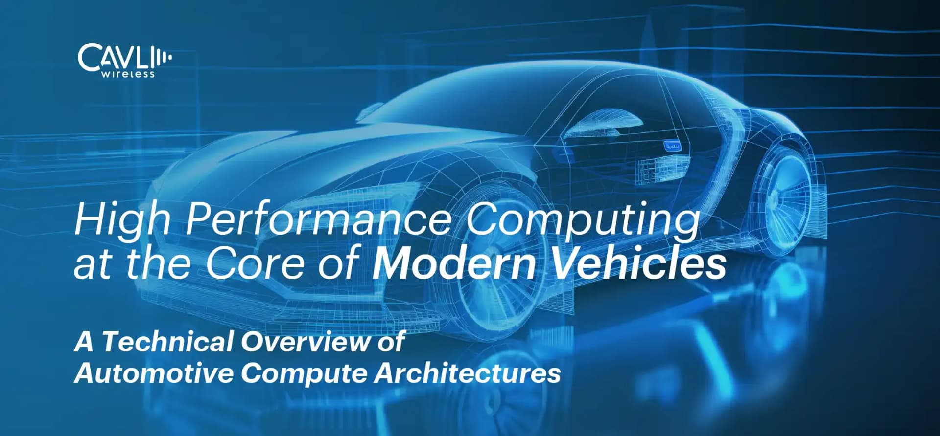 High Performance Computing at the Core of Modern Vehicles og image