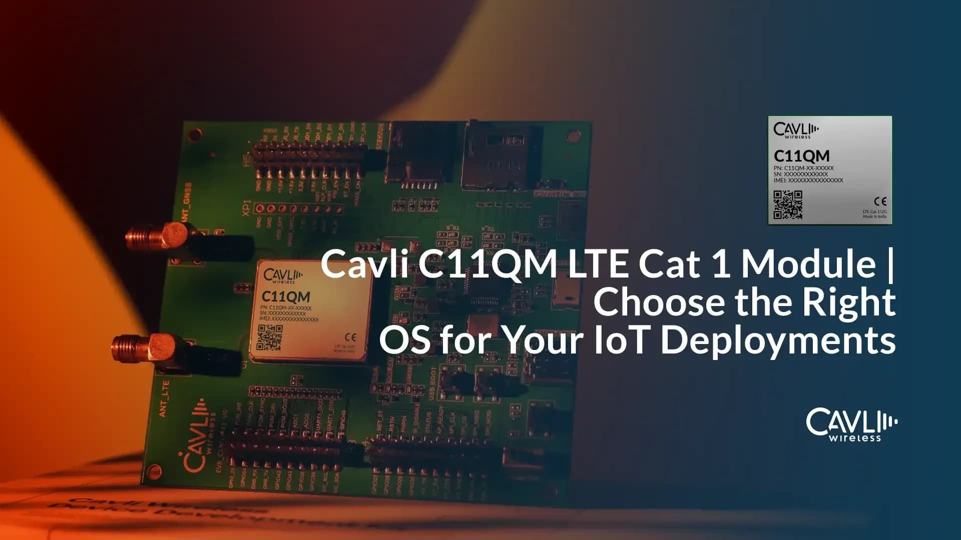 c11qm lte cat 1 module