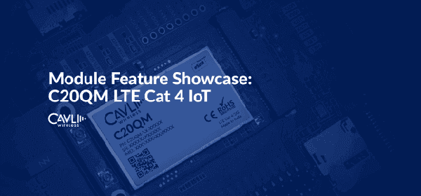 Cavli C20QM LTE Cat 4 IoT Module