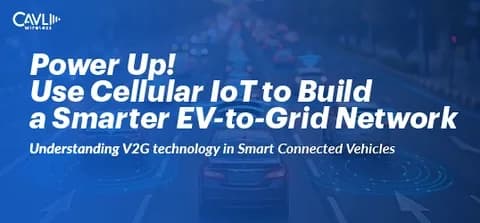 How to use Cellular IoT to Create Vehicle-to-Grid (V2G) in a Smart EV Cluster