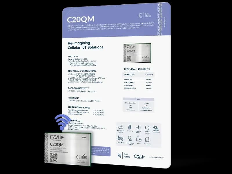 C20QM Product Brochure